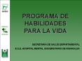 programa de habilidades para la vida secretaria de salu