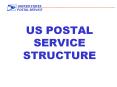 US POSTAL SERVICE STRUCTURE US Postal Service Facts USP