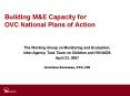 Building M&E Capacity for OVC National Plans of Action Th