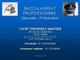 BACCALAUREAT PROFESSIONNEL S curit  - Pr vention LYCE
