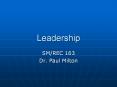 ... leaders mobilize others to want to act because of th