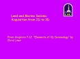 Land and Marine Seismic Acquisition from 2D to 3D Fro