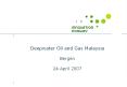 Deepwater Oil and Gas Malaysia Bergen 24 April 2007 Content