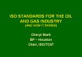 iso standards for the oil and gas industry (and how i