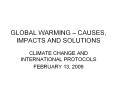 global warming   causes, impacts and solutions climat