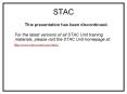 STAC System to Track and Account for Children (STAC) STAC