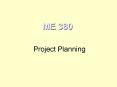 Critical Path Method (CPM) Elements: ... 2 = (TL   TS)2/3