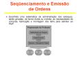 Seq enciamento e Emiss o de Ordens Escolhida uma sistem tic