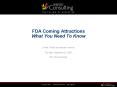 FDA Coming Attractions What You Need To Know Current Trend