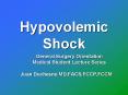 Hypovolemic Shock General Surgery Orientation Medica