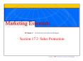 Marketing Essentials n Chapter 17 Promotional Concepts an