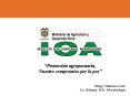  Protecci n agropecuaria, Nuestro compromiso por la paz
