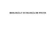 BIOLOG A Y ECOLOG A DE PECES ORIGEN - Los peces son los m 