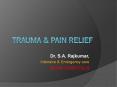 Dr. S.A. Rajkumar, Intensive & Emergency care SHIF