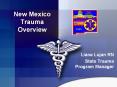 New Mexico Trauma Overview Liana Lujan RN State Traum
