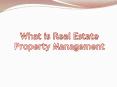 Real Estate Property Management