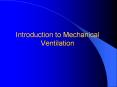 Introduction to Mechanical Ventilation Spontaneous Breathin