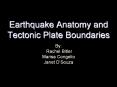 Earthquake Anatomy and Tectonic Plate Boundaries By: Rache