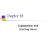 Chapter 18 Superposition and Standing Waves Waves vs