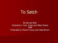 Alliteration In the fifth line Samuel Allen use