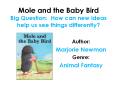 Mole and the Baby Bird Big Question: How can new ideas hel