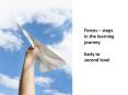 Forces   steps in the learning journey Early to second leve