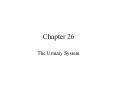 Chapter 26 The Urinary System Obligatory water reabsorptio