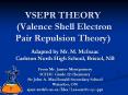 VSEPR THEORY (Valence Shell Electron Pair Repulsion Theory
