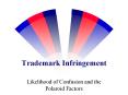 Trademark Infringement Likelihood of Confusion and th