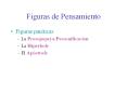 Figuras de Pensamiento Figuras pat ticas L