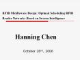RFID Middleware Design: Optimal Scheduling RFID Reade