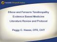 Elbow and Forearm Tendinopathy Evidence Based Medicin