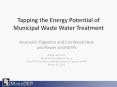 Tapping the Energy Potential of Municipal Waste Wate