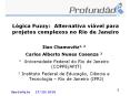 L gica Fuzzy: Alternativa vi vel para projetos complexos n