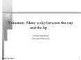 Aswath Damodaran www.damodaran.com Some Initial Thoughts