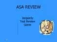 ASA REVIEW Jeopardy Test Review Game The  father of taxonom