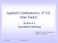 Applied Combinatorics, 4th Ed. Alan Tucker Section 4.