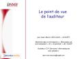 Le point de vue de l auditeur par Jean-Marc LEZCANO   SOGET