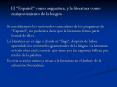 El  Espa ol  como asignatura, y la literatura com