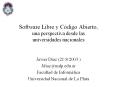 Software Libre y C digo Abierto, una perspectiva desde la
