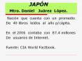 JAP N Mtro. Daniel Ju rez L pez. Naci n que cuenta con u