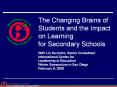 The Changing Brains of Students and the Impact on Learnin