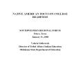 NATIVE AMERICAN FOCUS ON COLLEGE READINESS SOUTHWESTER