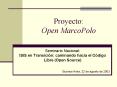 Proyecto: Open MarcoPolo Seminario Nacional: ISIS e