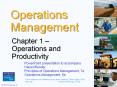 Operations Management Chapter 1   Operations an