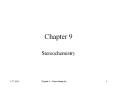 Chapter 9 Stereochemistry Chapter 9 Enantiomer