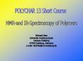 in solids and in solutions of high polymers: T1>>T2 T2 i