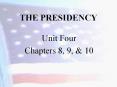 The modern Presidency begins with FDR who was elected t