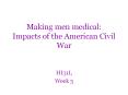 ... war and the sciences Chronology of the US Civil War 186