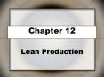 Lean Production Lean Production Defined The Toyot